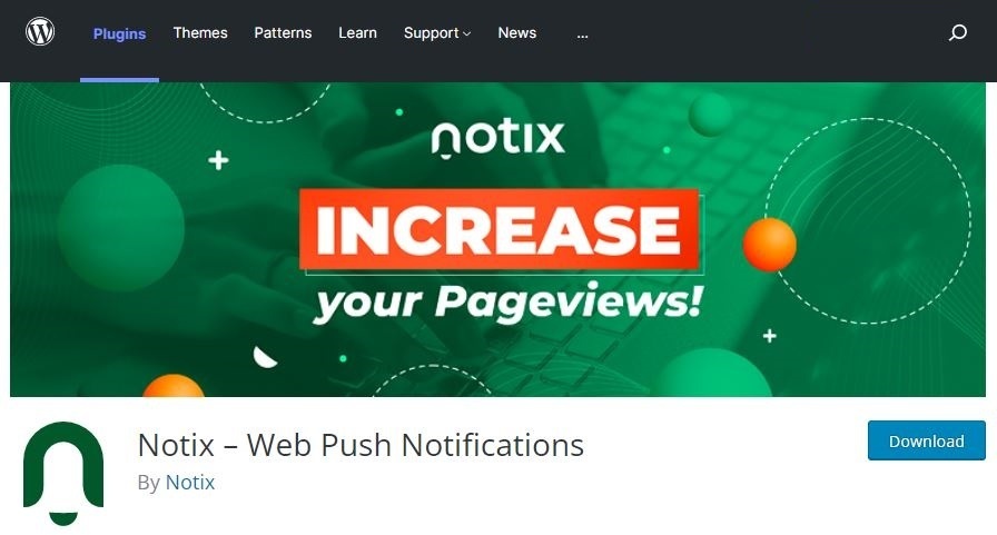Notix_Automating_Push_Delivery_Wordpress_Plugin